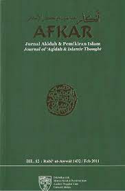 پرونده:Afkar Journal Of Aqidah And Islamic Thought.jpg