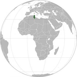 موقعیت جغرافیایی تونس